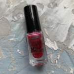 Stamping-Lack TAKI DA - professional stamping polish - Perlmutt Rot-Rosa 063, 5 ml